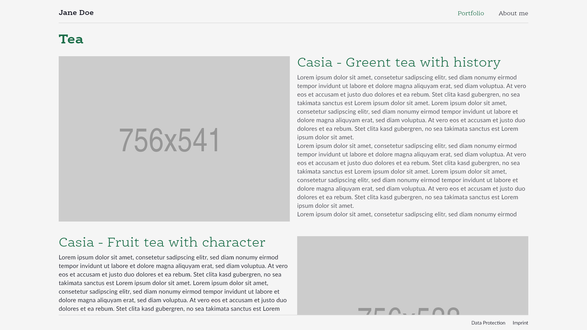 Jane Doe Illustrations – More about tea